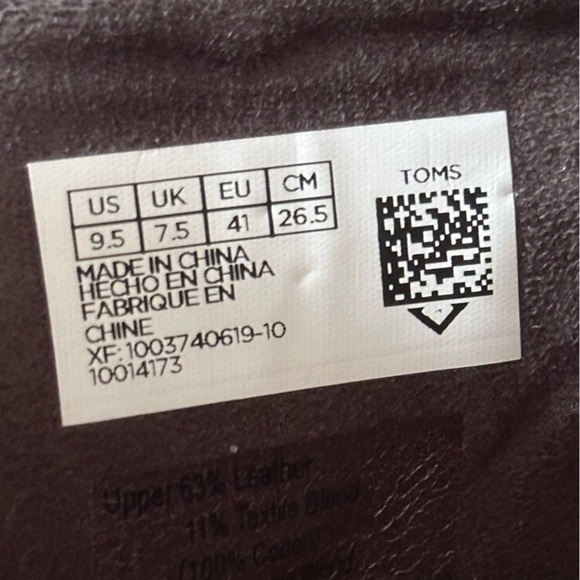 TOMS Charcoal Suede Ankle Booties – Block Heel – Size 9.5 - Picture 6 of 8